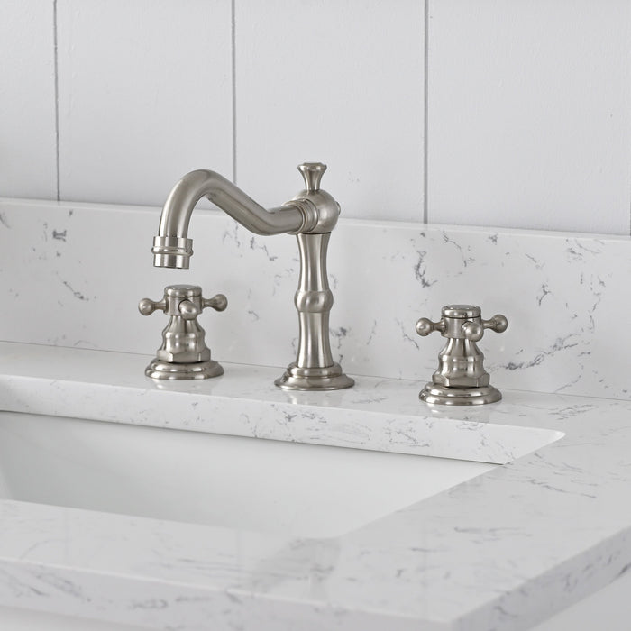 Vannes 60" Double Sink Bathroom Vanity in Silver Grey / White / Vintage Green / Vintage Spruce Blue - HomeBeyond
