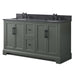 Vannes 60" Double Sink Bathroom Vanity in Silver Grey / White / Vintage Green / Vintage Spruce Blue - HomeBeyond