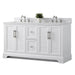 Vannes 60" Double Sink Bathroom Vanity in Silver Grey / White / Vintage Green / Vintage Spruce Blue - HomeBeyond