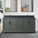 Vannes 72" Double Sink Bathroom Vanity in Silver Grey / White / Vintage Green / Vintage Spruce Blue - HomeBeyond