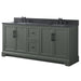 Vannes 72" Double Sink Bathroom Vanity in Silver Grey / White / Vintage Green / Vintage Spruce Blue - HomeBeyond