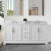 Vannes 72" Double Sink Bathroom Vanity in Silver Grey / White / Vintage Green / Vintage Spruce Blue - HomeBeyond