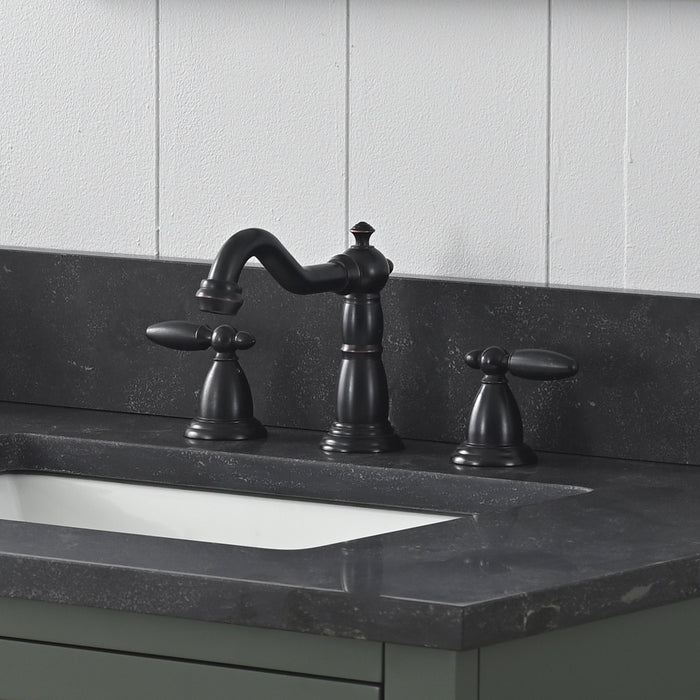 Vannes 72" Double Sink Bathroom Vanity in Silver Grey / White / Vintage Green / Vintage Spruce Blue - HomeBeyond