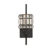 1 Light Dimmable Vintage Black Armed Sconce Lighting - HomeBeyond