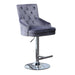 1 PC Swivel Bar Stool PU Leather Adjustable Bar Chair Kitchen Counter Height Bar Stools Dining Chairs - HomeBeyond