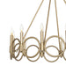 12 Light Wagon Wheel Candle Style Chandelier - HomeBeyond