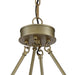 12-Lights Wagon Wheel Chandelier Light Farmhouse Candle Ceiling Light Fixtures - HomeBeyond