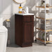 12" Single Right Offset Vanity Base Cabinet - HomeBeyond