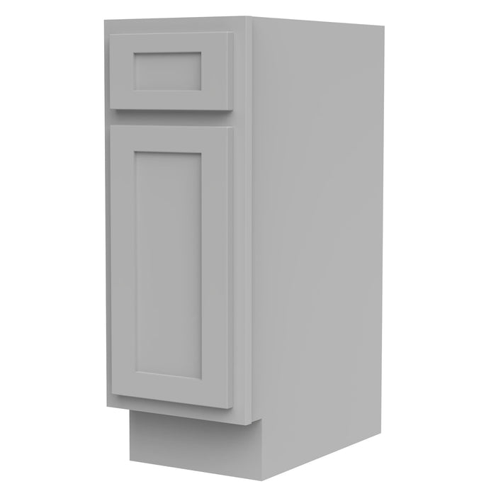 12" Single Right Offset Vanity Base Cabinet - HomeBeyond