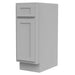 12" Single Right Offset Vanity Base Cabinet - HomeBeyond