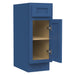 12" Single Right Offset Vanity Base Cabinet - HomeBeyond