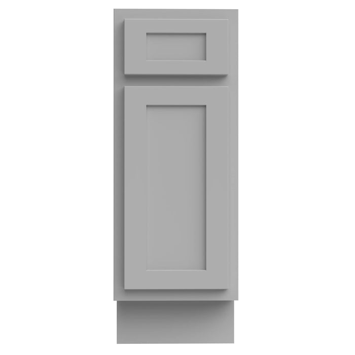 12" Single Right Offset Vanity Base Cabinet - HomeBeyond