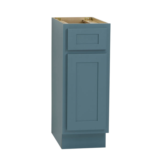 12" Single Right Offset Vanity Base Cabinet - HomeBeyond