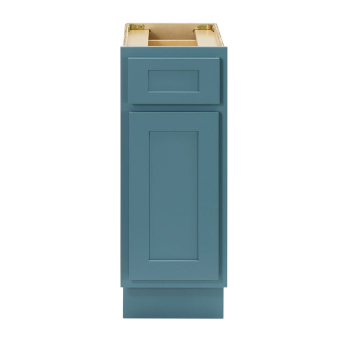 12" Single Right Offset Vanity Base Cabinet - HomeBeyond