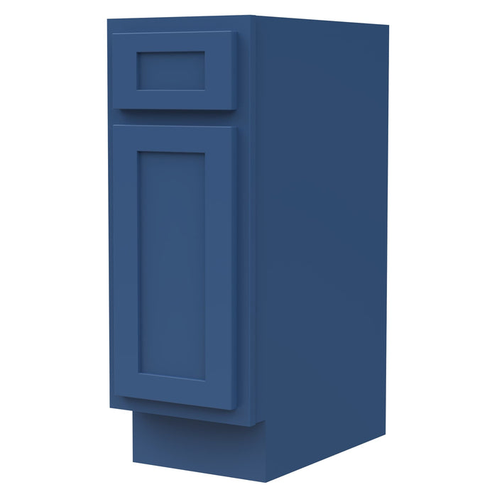 12" Single Right Offset Vanity Base Cabinet - HomeBeyond