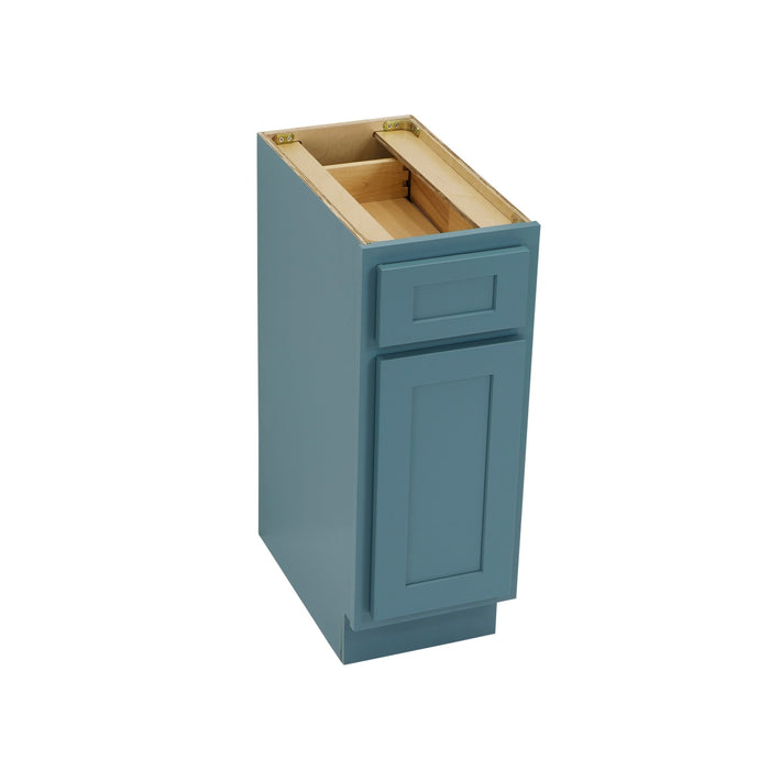 12" Single Right Offset Vanity Base Cabinet - HomeBeyond