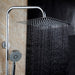 12" Square Rain Showerhead High Pressure Stainless Steel Rainfall Shower Head with Waterfall Full Body Coverage Brushed Nickel Finished 4SF12BN - HomeBeyond
