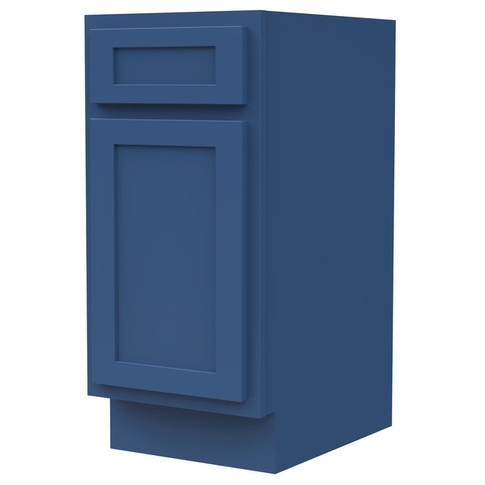 15" Single Right Offset Vanity Base Cabinet - HomeBeyond