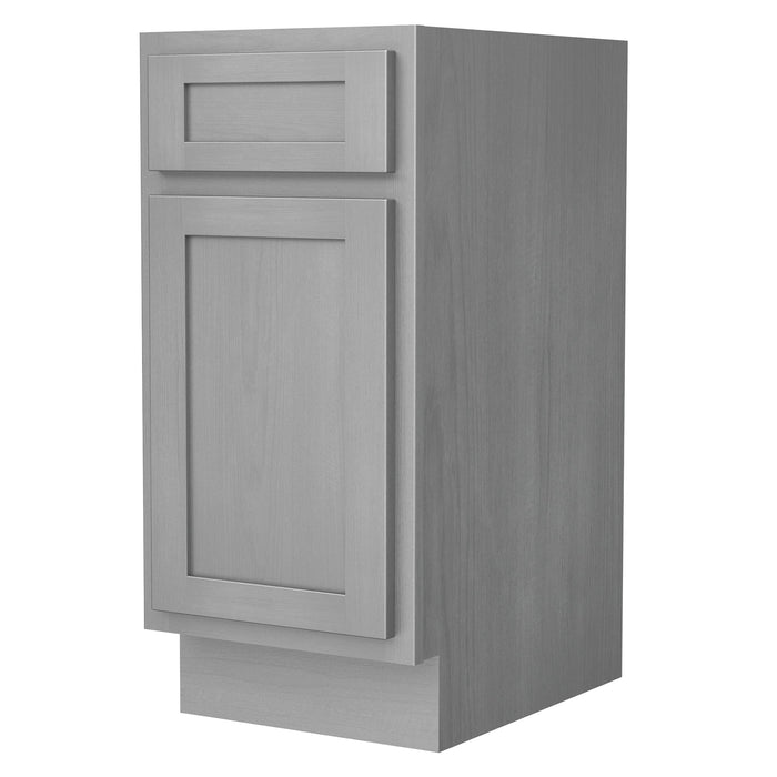 15" Single Right Offset Vanity Base Cabinet - HomeBeyond