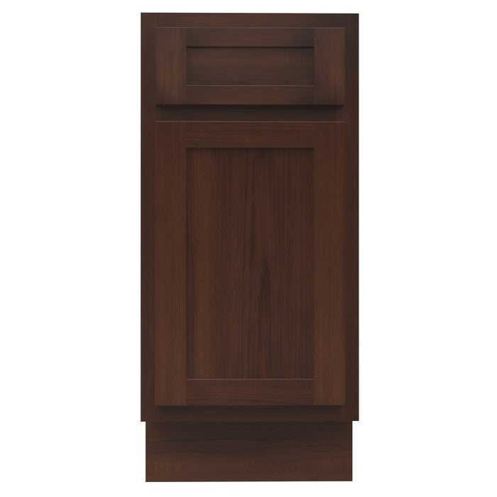 15" Single Right Offset Vanity Base Cabinet - HomeBeyond