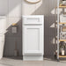 15" Single Right Offset Vanity Base Cabinet - HomeBeyond