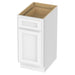 15" Single Right Offset Vanity Base Cabinet - HomeBeyond