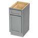 15" Single Right Offset Vanity Base Cabinet - HomeBeyond