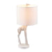 16.54" Indoor Table Lamp with Fabric Shade - HomeBeyond
