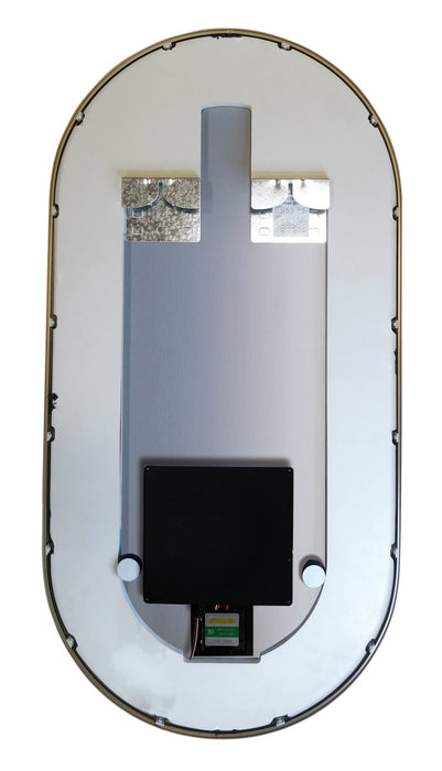 18" x 36" Large LED Lighted Bathroom Vanity Wall Mirror with Touch Sensor - HomeBeyond