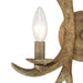 2 Lights Dimmable Candle Antler Wall Light Fixtures for Porch Bedroom Hallway Living Room - HomeBeyond