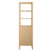 21" Freestanding Linen Cabinet with Soft Close Door and Drawer - HomeBeyond