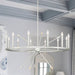 22 Candle Style Light Wagon Wheel Chandelier Light Fixture - HomeBeyond