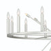 22 Candle Style Light Wagon Wheel Chandelier Light Fixture - HomeBeyond