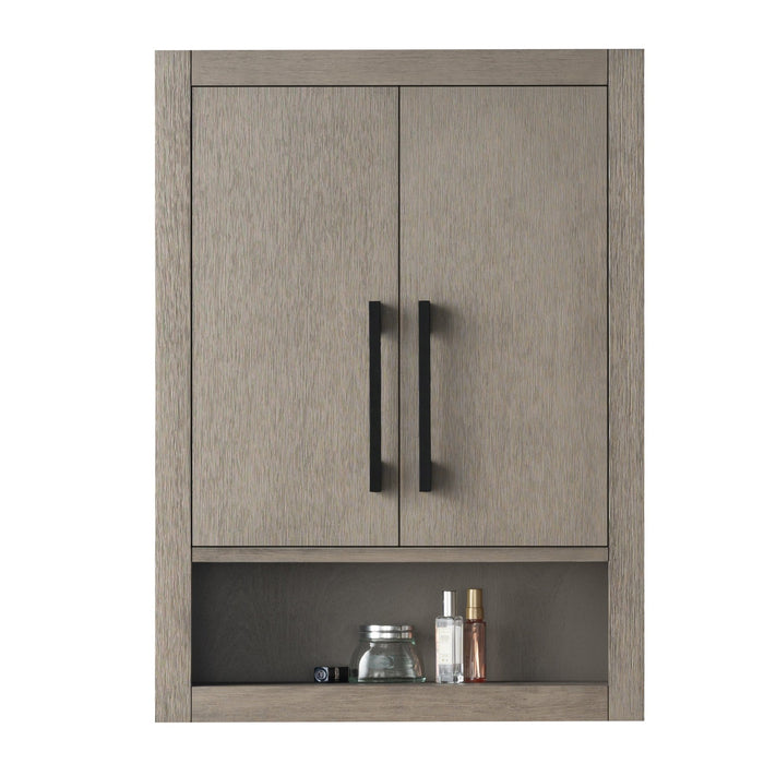 24" Wall Mounted Bathroom Storage Cabinet with Soft Close Doors - HomeBeyond