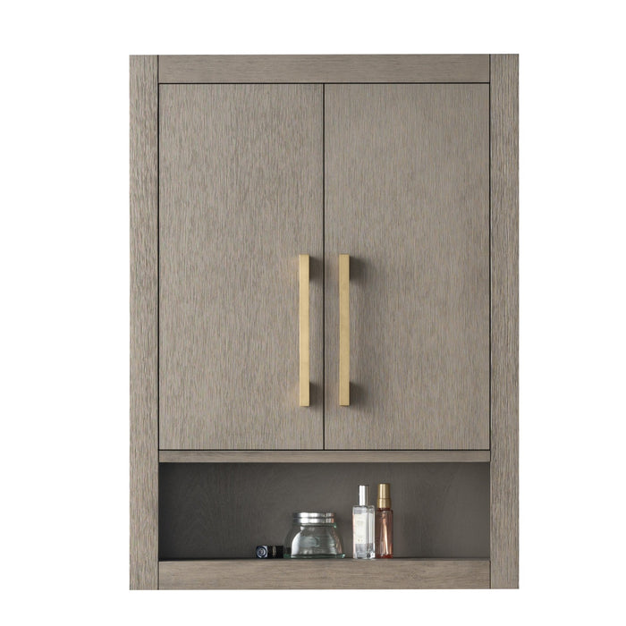 24" Wall Mounted Bathroom Storage Cabinet with Soft Close Doors - HomeBeyond