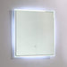 28" x 28" Square Frameless LED Lighted Illuminated Bathroom Wall Mounted Vanity Mirror High Lumen 5500 K LED - HomeBeyond