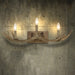 3 Lights Dimmable Antler Wall Light Fixtures for Porch Bedroom Hallway Living Room - HomeBeyond