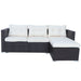 3 Piece Wicker Patio Sofa Set - HomeBeyond