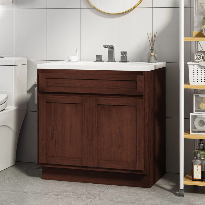 30" Bathroom Vanity Cabinet - HomeBeyond