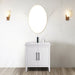 30" Single Sink Bathroom Vanity Cabinet with Ceramic Top - HomeBeyond