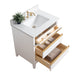 30" Single Sink Bathroom Vanity with Engineered Marble Top - HomeBeyond