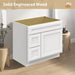 36" Bathroom Vanity Cabinet - HomeBeyond