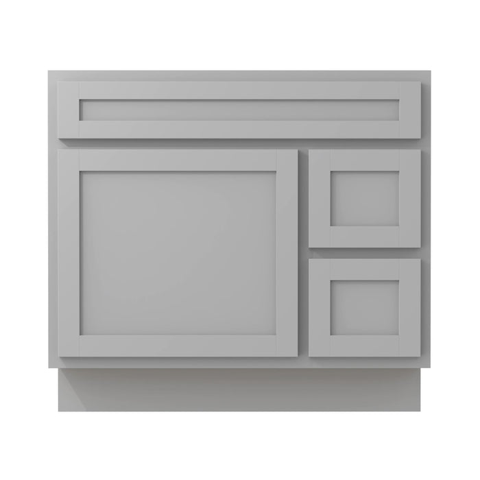 36" Bathroom Vanity Cabinet with Two Drawers - HomeBeyond