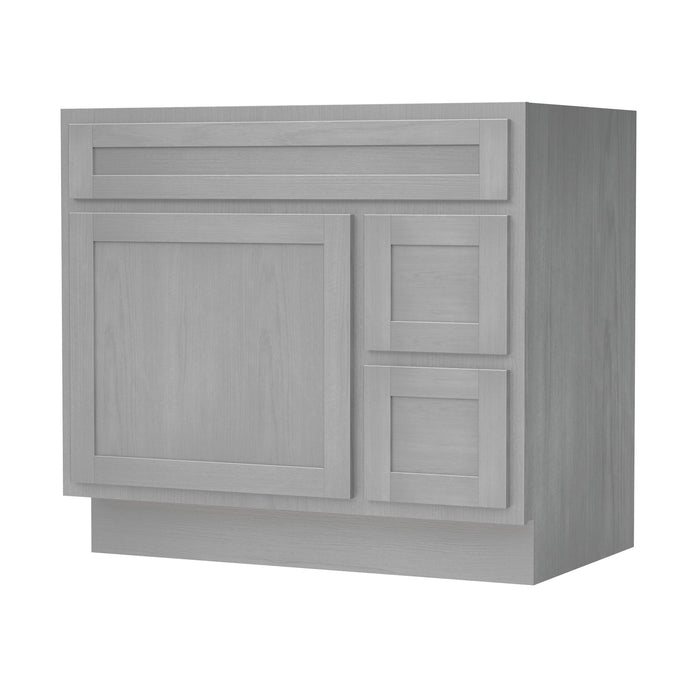 36" Bathroom Vanity Cabinet with Two Drawers - HomeBeyond