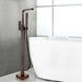 42" Freestanding Waterfall Bathtub Faucet - HomeBeyond
