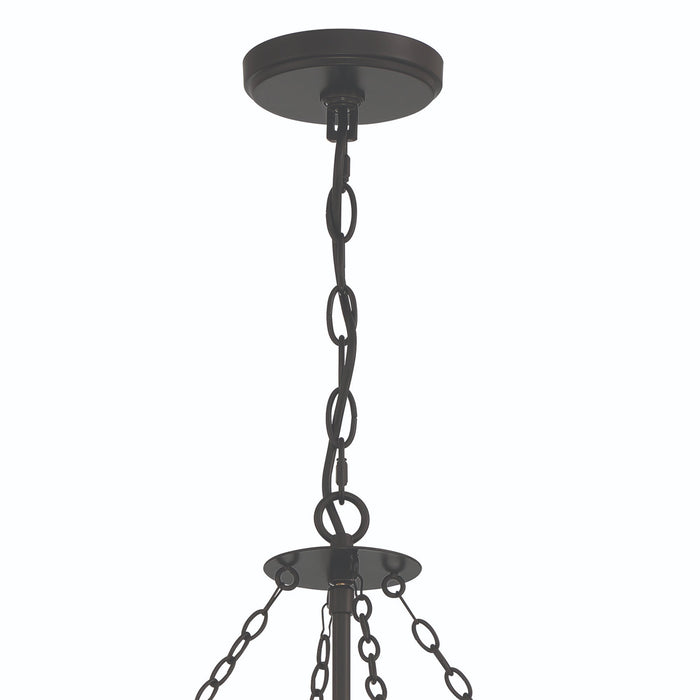 5 Candle Light Style Wagon Wheel Chandelier Light Fixture - HomeBeyond