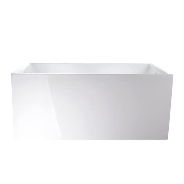 55" or 47" Freestanding Acrylic Bathtub - HomeBeyond