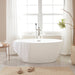 55" X 32" Freestanding Bathtub - HomeBeyond