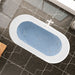 59" X 30" Non-Slip White Acrylic Freestanding Soaking Bathtub with Air Bath Option Available - HomeBeyond