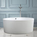 59" x 59" Freestanding Acrylic Bathtub - HomeBeyond